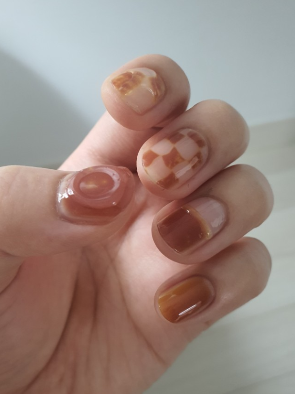 keepu Vintage Couch Custom Nails Gel Tube