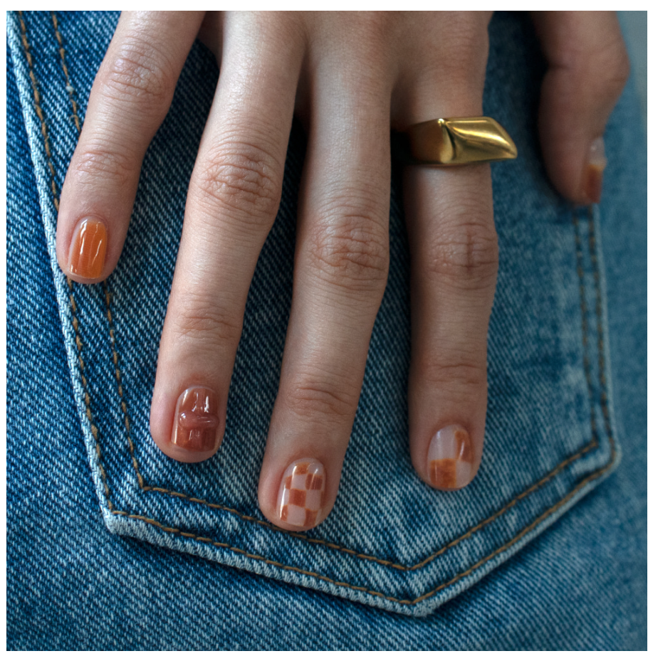 keepu Vintage Couch Custom Nails Gel Tube