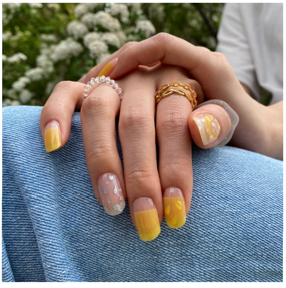 keepu Banana Cookie Custom Nails Gel Tube