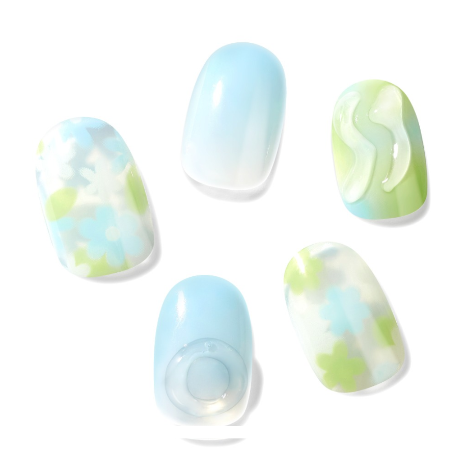 keepu Flower Shower Custom Nails Gel Tube