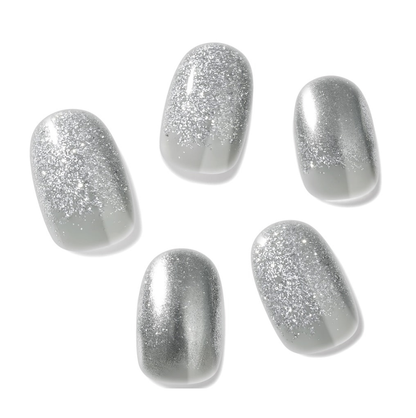 keepu Phantom Custom Nails Silver Mirror Powder