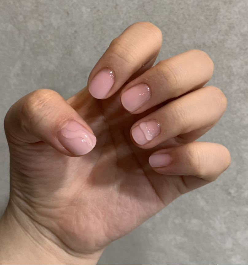 keepu Pink Blush Custom Nails Gel Tube