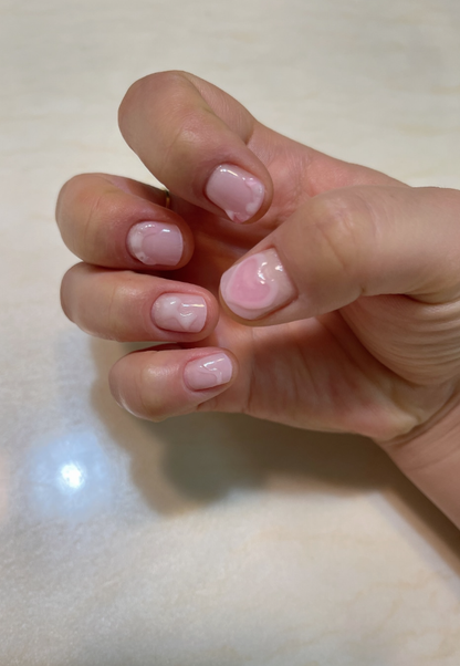 keepu Pink Blush Custom Nails Gel Tube