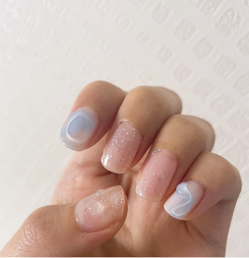 keepu Snowball Custom Nails Gel Tube