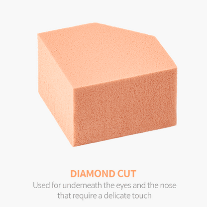 Ntmt Glow Coating Sponge for Makeup 16Pcs Sigle Use