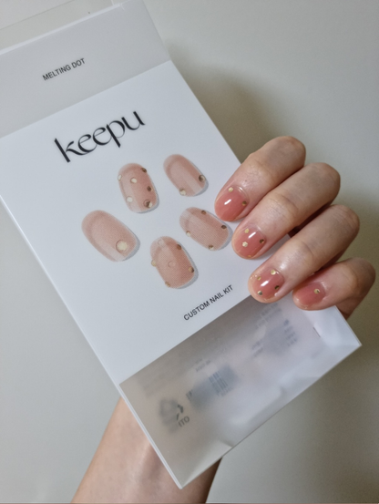 keepu Melting Dot Custom Nails Gel Tube