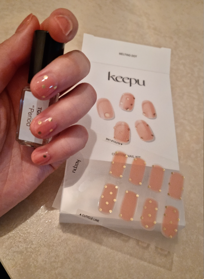 keepu Melting Dot Custom Nails Gel Tube