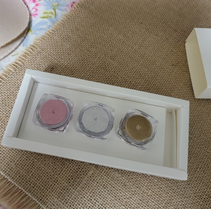 keepu Custom Mirror Powder 3pcs set