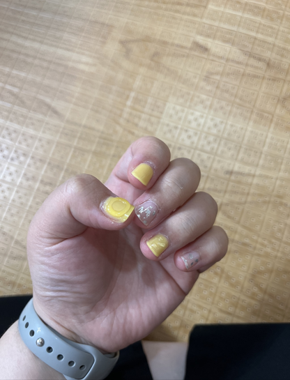 keepu Banana Cookie Custom Nails Gel Tube