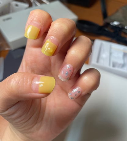 keepu Banana Cookie Custom Nails Gel Tube